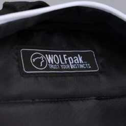 9L Backpack Mini Alpha Black White Accents -Wolfpak 11374BBE 9F91 477D A9D1 14CBDC46F064
