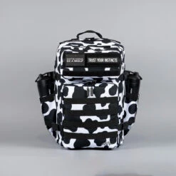 45L Backpack Black White Cow -Wolfpak 2E648357 EF4E 4D50 B330 AFB6ACF9DEC4