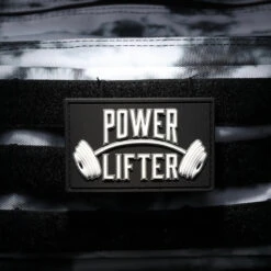 Power Lifter Velcro Patch -Wolfpak 383D6161 F813 470A BFB9 3773C2C29B0A