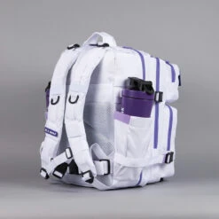 35L Backpack White With Purple Accents -Wolfpak 3DB311BD 7F13 42AF 800A 5E78025F6F19