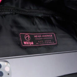 15L Backpack Black Neon Pink -Wolfpak 4DC0ED8D 1D8D 4847 A376 EEFC3DC5B450