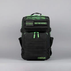 45L Backpack Black Neon Green -Wolfpak 62D1C1E6 FB00 406A 922E 5E0316E256CA