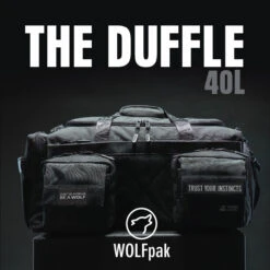 40L Ultimate Duffle Bag Alpha Black -Wolfpak 8742C9EA B13F 4872 AEAD 7E0068CB88B7