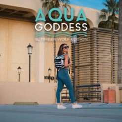 9L Backpack Mini Timber Wolf Aqua Goddess -Wolfpak 892DF2B4 26F8 4AF4 BC34 53278E17FA92