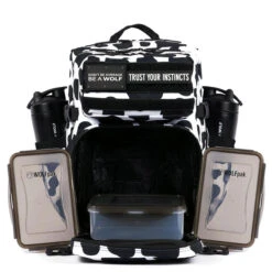 35L Black White Cow Print Meal Prep Management -Wolfpak 91A512BE 25FB 4383 95C6 AB66284C3B6D