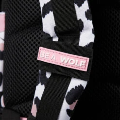 45L Backpack Leopard Pink Zip -Wolfpak 963ADDD3 043E 4959 B4D9 BACC23754DFD