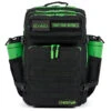 45L Backpack Black Neon Green