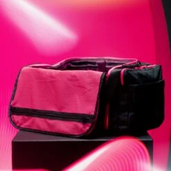 40L Ultimate Duffle Bag Black Neon Pink -Wolfpak A7R06368copy