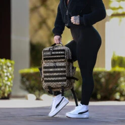 35L Backpack Black Tan Plaid -Wolfpak B0B38491 5006 4A45 AB08 2E26BA94B1FA