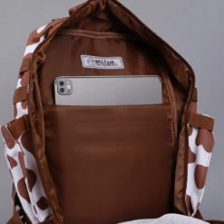 35L Backpack Brown White Cow -Wolfpak B70CD204 AF3F 4C35 9638 2DEDABF603F2