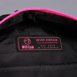 9L Backpack Mini Black Neon Pink -Wolfpak B7DC501F BF20 48F9 94EB C7BD79010508