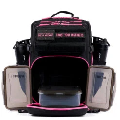35L Black Neon Pink Meal Prep Management -Wolfpak E0CF10F0 A45F 4A97 B811 966DF9120AF1