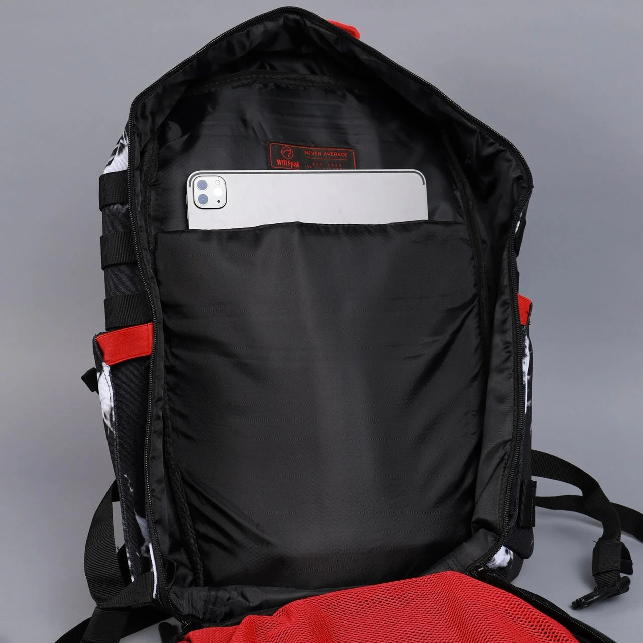 45L Backpack Black Lightning Immortal Red 45L Backpack Black Lightning Immortal Red -Wolfpak FDACD744 1B6A 4114 8707 7F7E869F257E