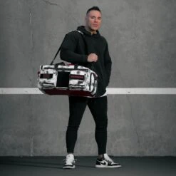 40L Ultimate Duffle Bag Timber Wolf Savage Red -Wolfpak a7r00043 enhanced nr