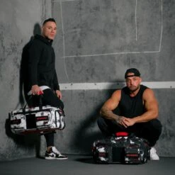 40L Ultimate Duffle Bag Timber Wolf Savage Red -Wolfpak a7r00162 enhanced nr