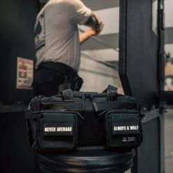 20L Mini Duffle Bag Alpha Black -Wolfpak a7r03311 enhanced nr