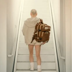 25L Backpack Mocha Brown 6 25L Backpack Mocha Brown -Wolfpak a7r05568