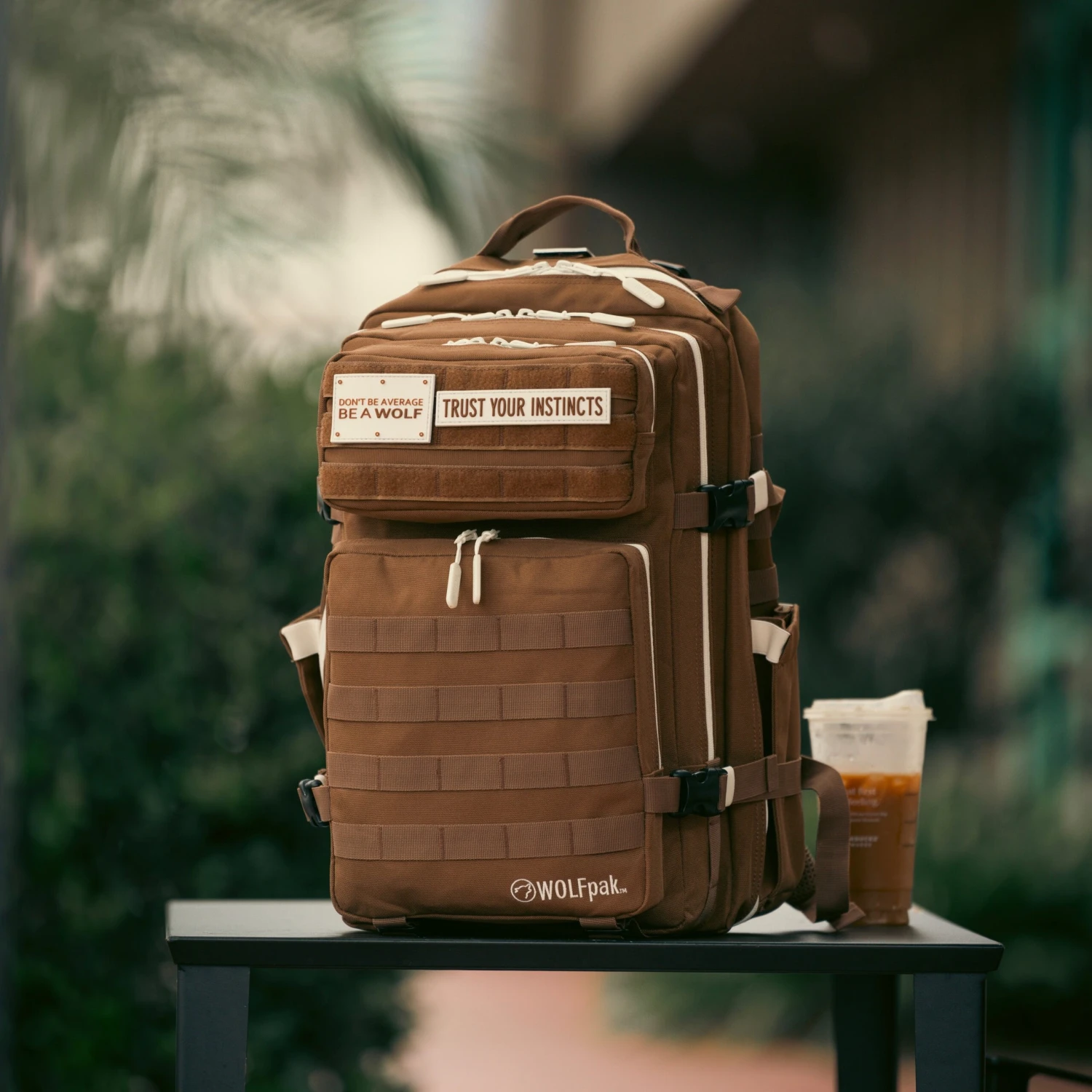 45L Backpack Mocha Brown 45L Backpack Mocha Brown -Wolfpak image2 scaled