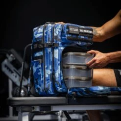 45L Navy Camo Meal Prep Management 4 45L Navy Camo Meal Prep Management -Wolfpak image 0124f59d d9c3 455c bb35 0c2cec48a5b3