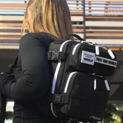 9L Backpack Mini Alpha Black White Accents -Wolfpak image dd4c2b26 4d37 49b2 b146 ba681ae945a2