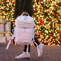 25L Backpack White Christmas -Wolfpak obilebanner